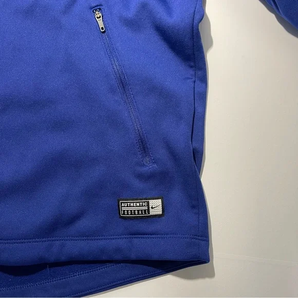 Nike France Federation FFF 2018/2019 Futbol Soccer Full Zip Blue Jacket Size XXL - Picture 4 of 9